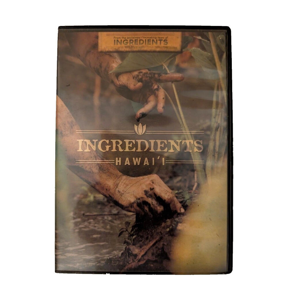 Ingredients Hawaii DVD 2012 Robert Bates Local Food Farming Documentary Rare
